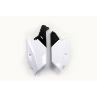 Side panels - white 046 - Yamaha - REPLICA PLASTICS - YA04839-046 - UFO Plast