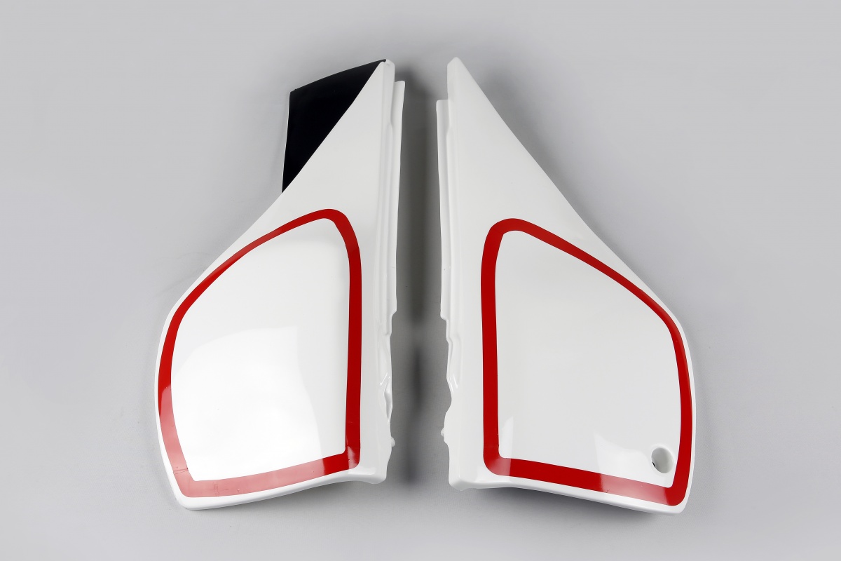 Side Panels white for Yamaha TT 600 (1984-92) - REPLICA PLASTICS - YA02810-046 - Ufo Plast