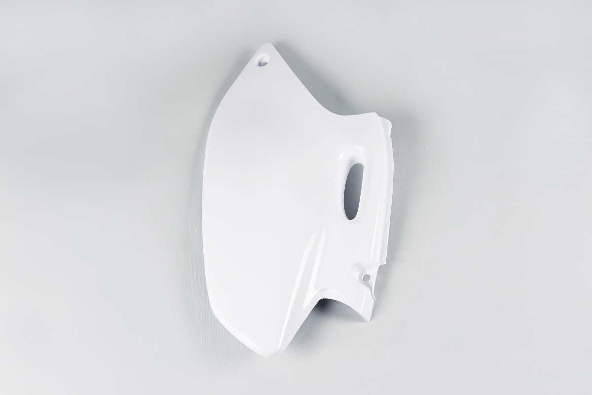 Side panels / Left side - white 046 - Yamaha - REPLICA PLASTICS - YA03813-046 - UFO Plast