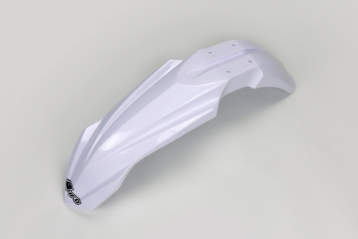 Front Fenders white for Yamaha YZ 125 - YZ 250 - YZF 250 - WRF 250 - YZF 450 - WRF 450 - REPLICA PLASTICS - YA04809-046 - Ufo...