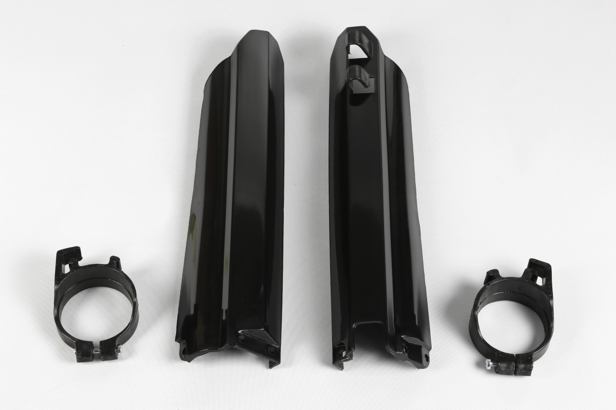 Fork Slider Protectors black for Yamaha YZ 125 - YZ 250 - YZF 400 - WRF 400 - YZF 250 - WRF 250 - YZF 426 - WRF 426 - YZF 45....