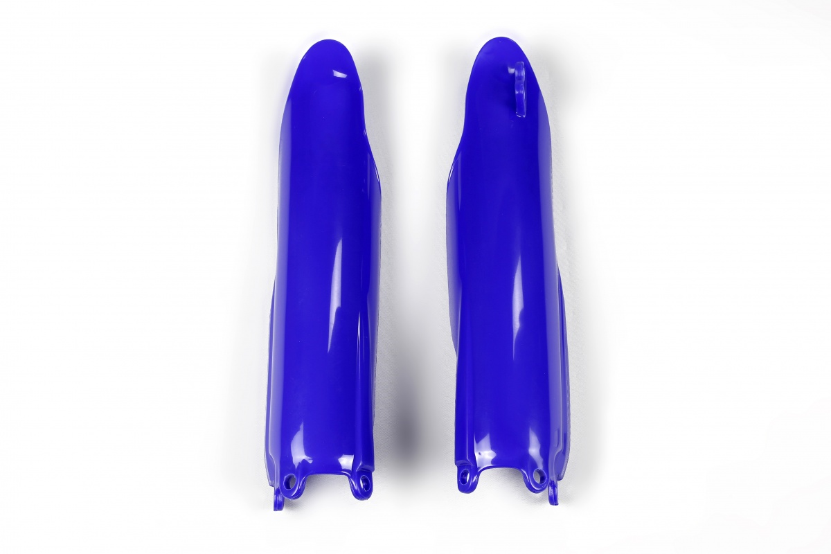 Fork slider protectors - blue 089 - Yamaha - REPLICA PLASTICS - YA03896-089 - UFO Plast