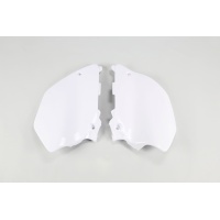 Side panels / No USA - white 046 - Yamaha - REPLICA PLASTICS - YA03878-046 - UFO Plast