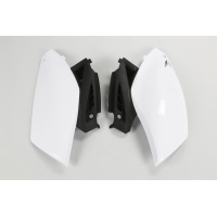 Side panels - white 046 - Yamaha - REPLICA PLASTICS - YA04812-046 - UFO Plast