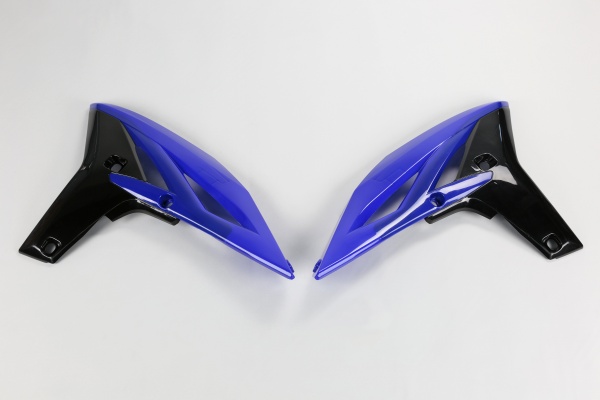 Radiator covers - blue 089 - Yamaha - REPLICA PLASTICS - YA04811-089 - UFO Plast