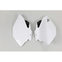 Side panels - white 046 - Yamaha - REPLICA PLASTICS - YA03883-046 - UFO Plast