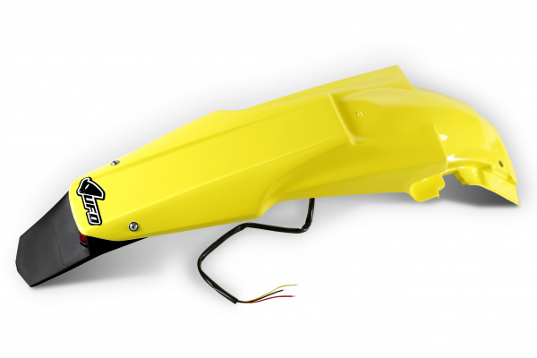 Rear fender / Enduro LED - yellow 102 - Suzuki - REPLICA PLASTICS - SU04922-102 - UFO Plast