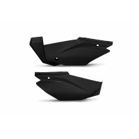 Side panels - black - Honda - REPLICA PLASTICS - HO05601-001 - UFO Plast