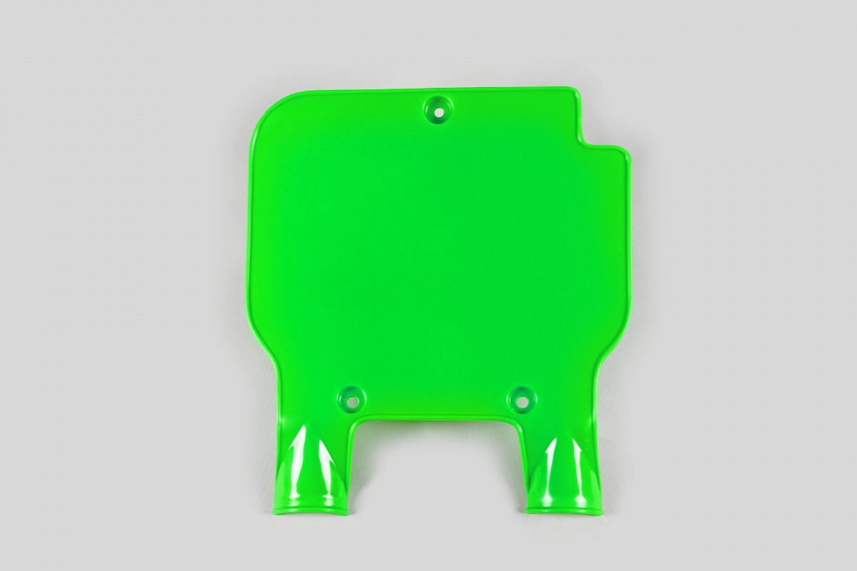 Front Number Plate neon green for Kawasaki KX 125 (1989-95) - KX 250 (1989-95) - KX 500 (1989-95) - REPLICA PLASTICS - KA0272...