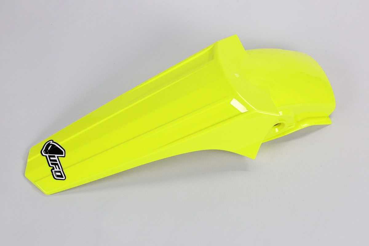 Rear Fender neon yellow for Suzuki RM 85 (2000-25) - REPLICA PLASTICS - SU03971K-DFLU - Ufo Plast