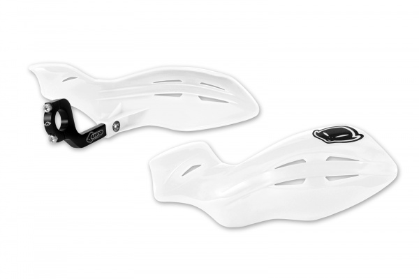 Motocross handguards Gravity white - Handguards - PM01631-041 - UFO Plast