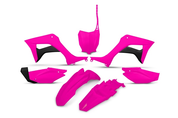 Plastic kit Honda - neon pink - REPLICA PLASTICS - HOKIT124-P - UFO Plast