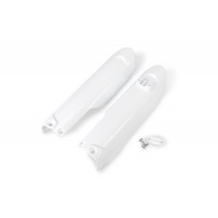 Fork Slider Protectors white 20-25 for Husqvarna TC 85 (2018-25) - REPLICA PLASTICS - HU04305-040 - Ufo Plast