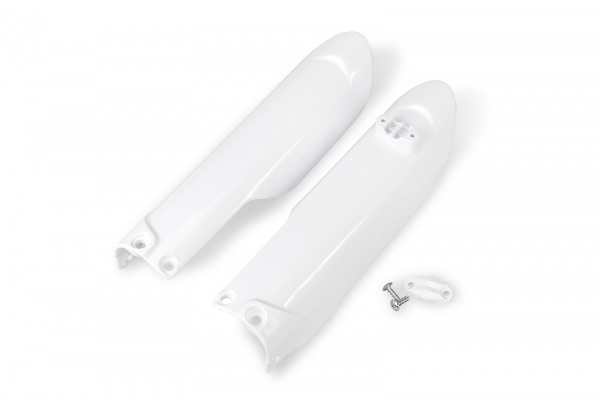 Fork slider protectors - white 20-21 - Ktm - REPLICA PLASTICS - KT05007-042 - UFO Plast