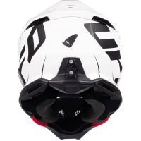 Motocross helmet Diamond black and white - ADULT - He052 - UFO Plast