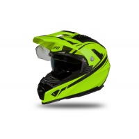 Motocross Enduro helmet Aries black and neon yellow matt - Helmets - HE179 - UFO Plast