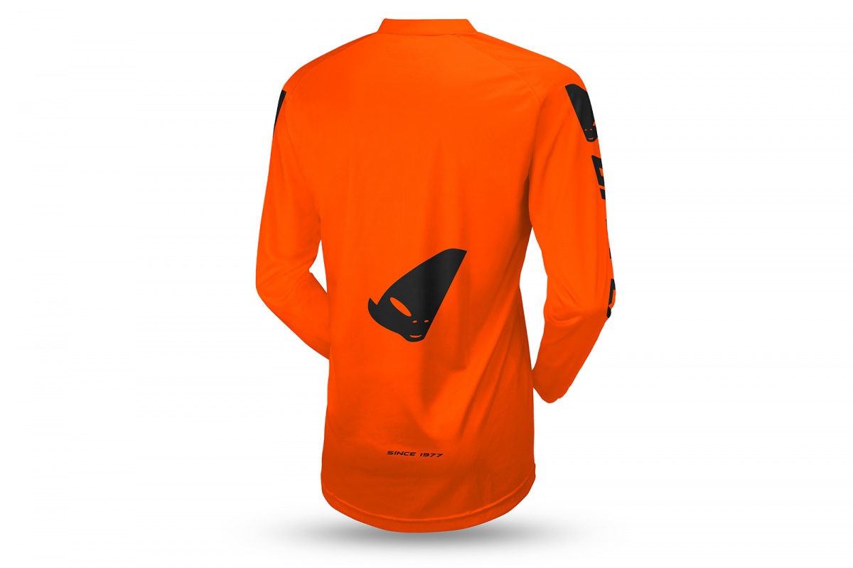 Motocross Radial jersey for kids neon orange - Home - MG04531-FFLU - UFO Plast