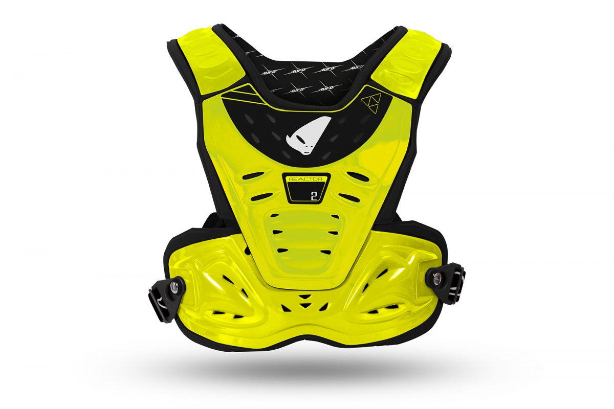 Motocross Reactor Chest Protector neon yellow - Chest protectors - BP03002-DFLU - UFO Plast