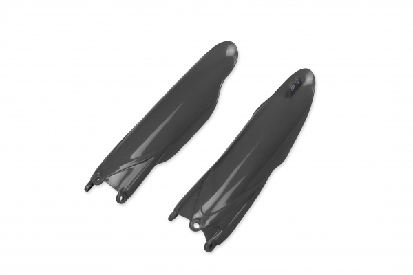 Fork slider protectors + quick starter - grey YZ - Yamaha - REPLICA PLASTICS - YA04822-090 - UFO Plast