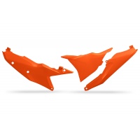 Side Panels orange for Ktm SX 250/XC 250 - SX 125/XC 125 - SX 150 - EXC 150/XC W150 / XC W150TPI - EXC 250/XC W250 - EXC-F 2....