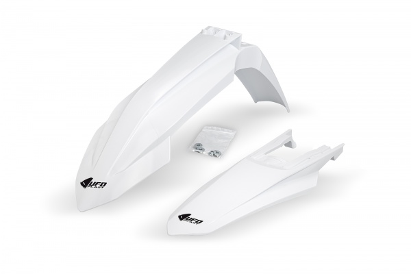 FENDERS KIT - white 20-23 - KTM - compatible - REPLICA PLASTICS - KTFK529-042 - UFO Plast