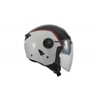 Spirit urban jet helmet white and black - Helmets - HE13003-WK - UFO Plast