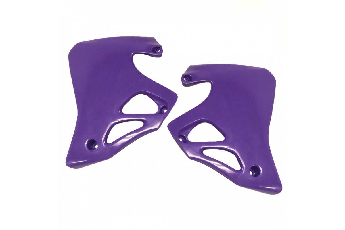 Radiator Covers Purple for Honda CRE 50 (1997-00) - CR 125 (1995-97) - CR 250 (1995-96) - REPLICA PLASTICS - HO02672-PU - Ufo...