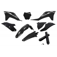 Full Plastic Kit black for Gas Gas MC 125 - MC 250 - MC-F 250 - EX 250 - EX-F 250 - EX 300 - MC-F 350 - EX-F 350 - REPLICA PL...