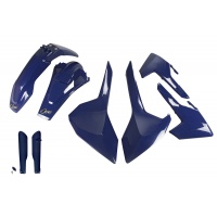 Plastic full kit Husqvarna - blue 087 - REPLICA PLASTICS - HUKIT618F-087 - UFO Plast