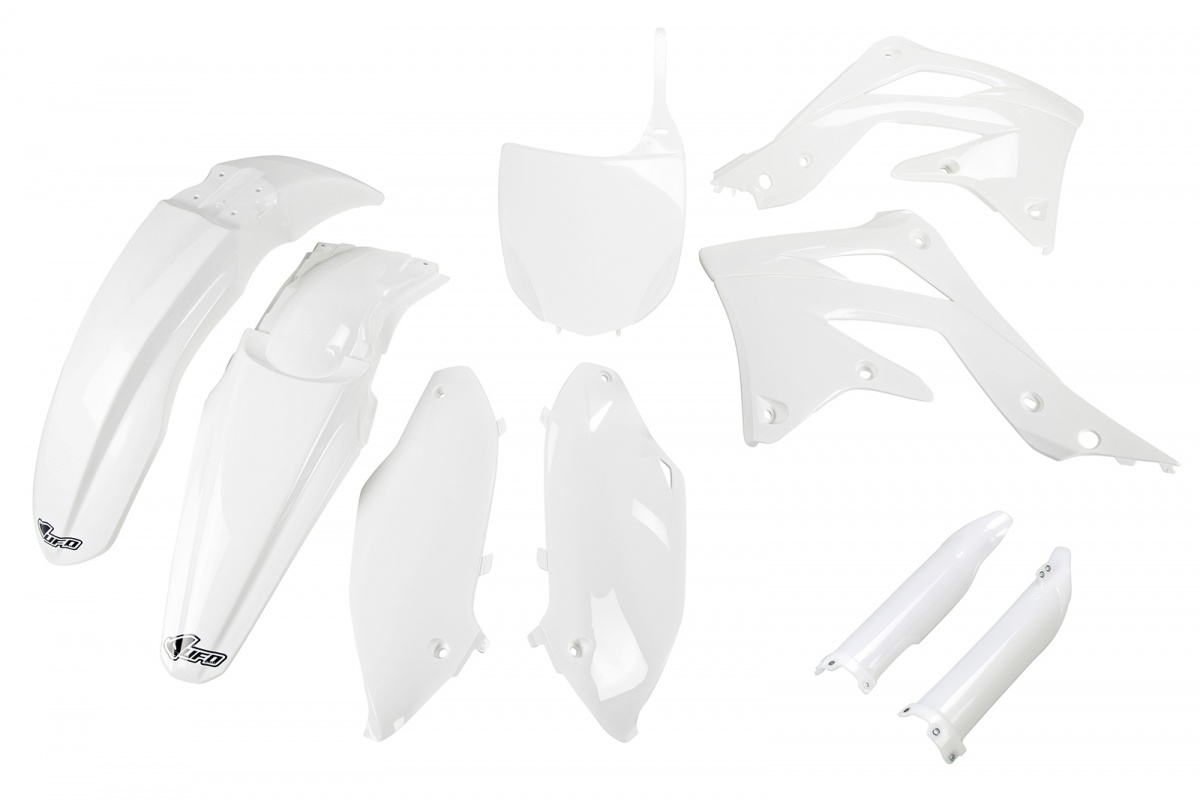 Full plastic kit Kawasaki - white - REPLICA PLASTICS - KAKIT217F-047 - UFO Plast