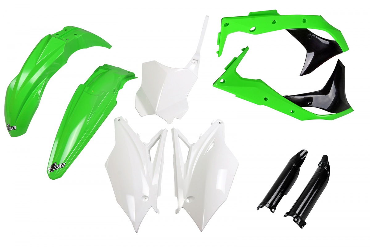 Full plastic kit Kawasaki - oem - REPLICA PLASTICS - KAKIT224F-999 - UFO Plast