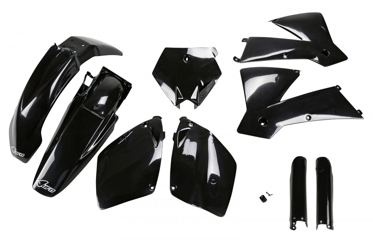 Full Plastic Kit black for Ktm SX 250/XC 250 (2003) - SX 125/XC 125 (2003) - SX 450 (2003) - REPLICA PLASTICS - KTKIT501BF-00...