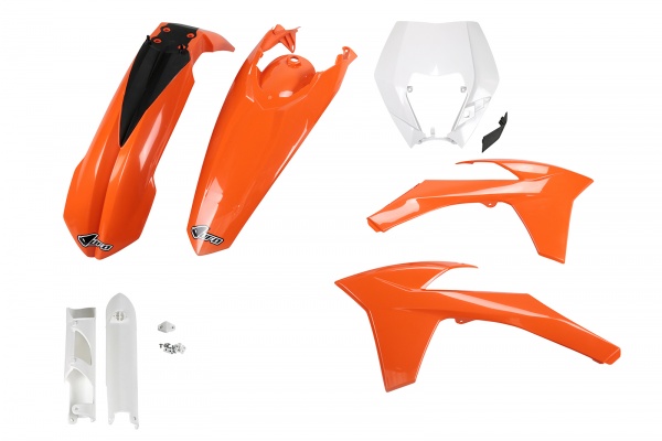 Full plastic kit / with headlight Ktm - oem - REPLICA PLASTICS - KTKIT521F-999 - UFO Plast