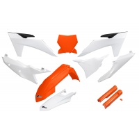 Full Plastic Kit OEM Color 23 compatible Ktm SX 250/XC 250 - SX 125/XC 125 - SX-F 350/XCF 350 - SX-F 450/XCF 450 - SX 300/XC....