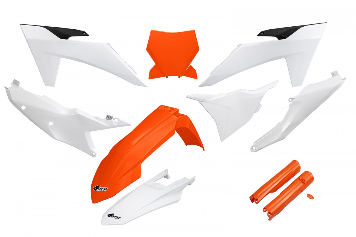 Full Plastic Kit OEM Color 23 compatible Ktm SX 250/XC 250 - SX 125/XC 125 - SX-F 350/XCF 350 - SX-F 450/XCF 450 - SX 300/XC....