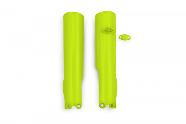 FORK SLIDER PROTECTORS - Yellow 19-23 - HUSQVARNA - REPLICA PLASTICS - HU04312-104 - UFO Plast