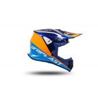 motocross Korey helmet for kids blue and orange - Helmets - HE13600-CF - UFO Plast