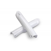 FORK SLIDER PROTECTORS - WHITE - YAMAHA - REPLICA PLASTICS - YA04895-046 - UFO Plast