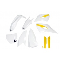 Full Plastic Kit OEM Color for Husqvarna TC 250 - TC 125 - FC 250 - FC 350 - FC 450 - TC 300 - REPLICA PLASTICS - HUKIT628F-9...