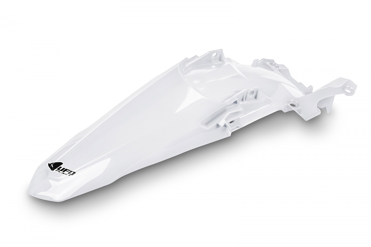 Rear Fender white for Yamaha YZF 250 (2024-25) - YZF 450 (2023-25) - REPLICA PLASTICS - YA04890-046 - Ufo Plast